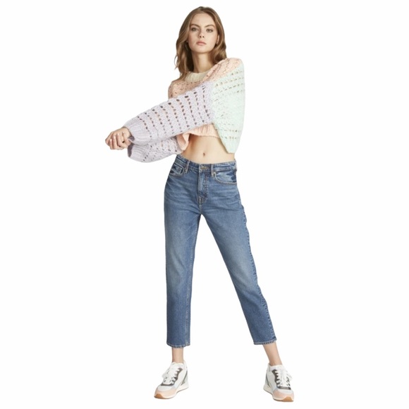 Vigoss Friday Tapered Boyfriend Jeans High Rise 27 - Picture 16 of 16